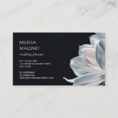Carte De Visite Blush White Magnolia Black (Dos)