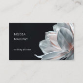 Carte De Visite Blush White Magnolia Black (Devant)