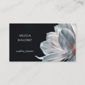Carte De Visite Blush White Magnolia Black (Devant)