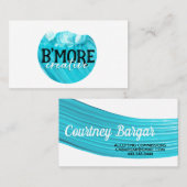 Carte De Visite bmorecreative (Devant / Derrière)