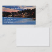 Carte De Visite Boathouse Row (Devant / Derrière)