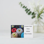 Carte De Visite Bobines de fil (Debout devant)
