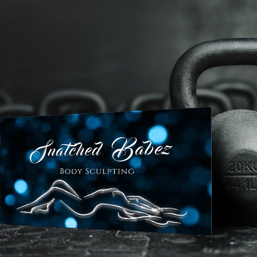 Carte De Visite Body Sculpting Beauté Gold Logo Massage Studio