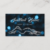 Carte De Visite Body Sculpting Beauté Gold Logo Massage Studio (Devant)