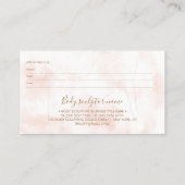 Carte De Visite Body sculpting contouring spa appointment cards (Dos)