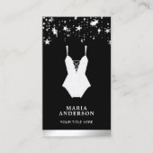 Carte De Visite Bodysuit Lace Blanche Lingerie Boutique (Devant)