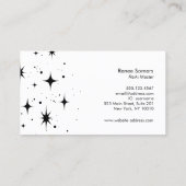 Carte De Visite Bodywork Energy Healer Mains (Dos)