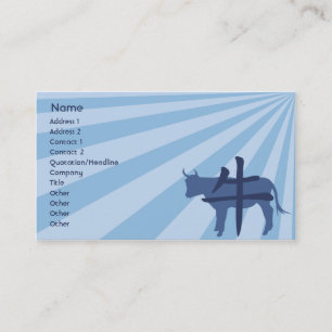 Carte De Visite Boeuf - affaires