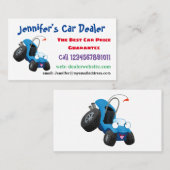 Carte De Visite Boggy dune mignonne hors route (Devant / Derrière)