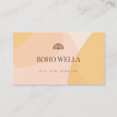 Carte de visite Bohème Moderne Féminine (Devant)