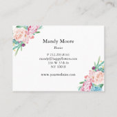 Carte De Visite Boho (Dos)