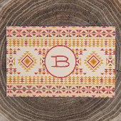 Carte De Visite Boho Aztec Mousse