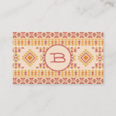 Carte De Visite Boho Aztec Mousse (Devant)