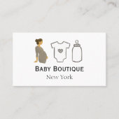 Carte De Visite Boho Baby Boutique New York (Devant)