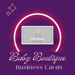 Carte De Visite Boho Baby Carriage Boutique New York