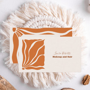 Carte De Visite Boho Chic Retro Floral