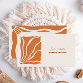 Carte De Visite Boho Chic Retro Floral