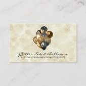 Carte De Visite Boho rustic Balloon Decoration (Devant)