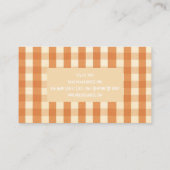 Carte De Visite Boho Super coloré rétro (Dos)