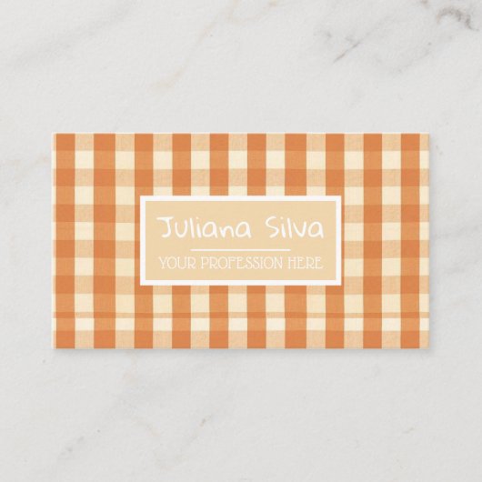 Carte De Visite Boho Super coloré rétro (Devant)