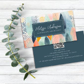 Carte De Visite Boho Trees Architecte paysager