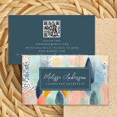 Carte De Visite Boho Trees Architecte paysager
