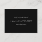 Carte De Visite Bois (Dos)