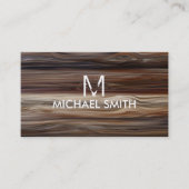 Carte De Visite Bois (Devant)