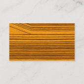 Carte De Visite Bois - affaires (Dos)