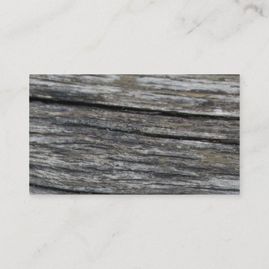 Carte De Visite Bois ancien (Dos)
