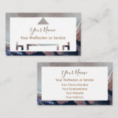 Carte De Visite Bois bio pour design d'intérieur et mobilier ! (Devant / Derrière)