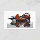 Carte De Visite Bois Canard Thunder_Cove (Dos)