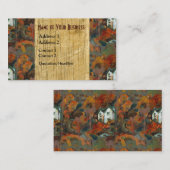 Carte De Visite Bois d'automne (Devant / Derrière)