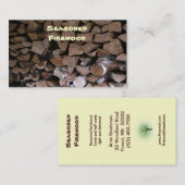 Carte De Visite Bois de chauffage (Devant / Derrière)