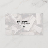 Carte De Visite Bois de chauffage (Dos)