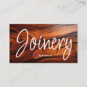 Carte De Visite Bois de Cocobolo (Dos)