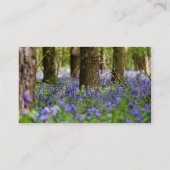 Carte De Visite Bois de jacinthe des bois (Dos)