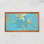 Carte De Visite Bois de marbre (Dos)