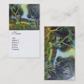 CARTE DE VISITE BOIS DE PINÈDE EN TOSCANE (Devant / Derrière)