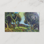 CARTE DE VISITE BOIS DE PINÈDE EN TOSCANE (Dos)