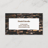 Carte De Visite Bois de sciage (Dos)