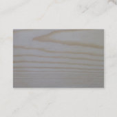 Carte De Visite BOIS Design (Dos)