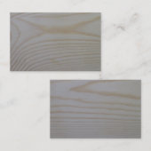 Carte De Visite BOIS Design (Devant / Derrière)