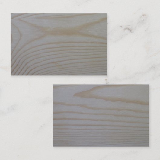 Carte De Visite BOIS Design (Devant / Derrière)
