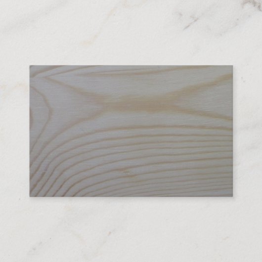 Carte De Visite BOIS Design (Devant)