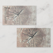 Carte De Visite Bois inextricable (Devant / Derrière)