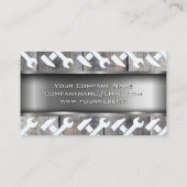 Carte De Visite Bois métallique | Matériel de construction | Outil (Dos)