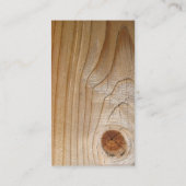 Carte De Visite Bois non fini (Dos)