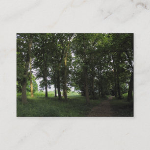Carte De Visite Bois, Parc Bute Cardiff