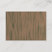 Carte De Visite Bois-Regard et clous (Dos)